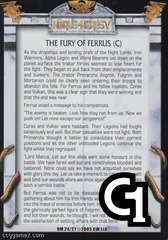 The Furry of Ferrus (c)